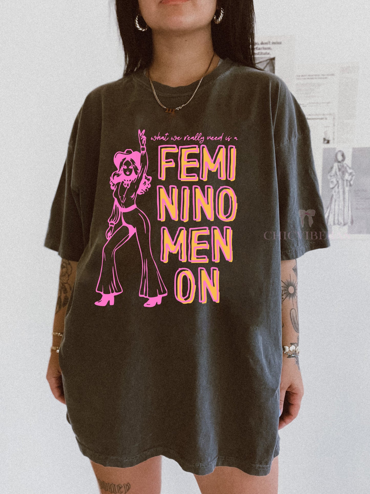 Chappell Roan FEMININOMENON Crop Shirt / Tee