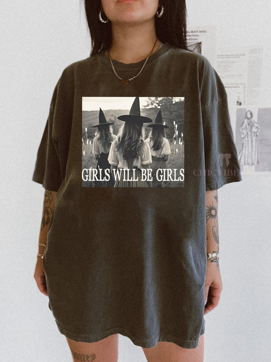 Girls Witchy vibes Shirt Tee