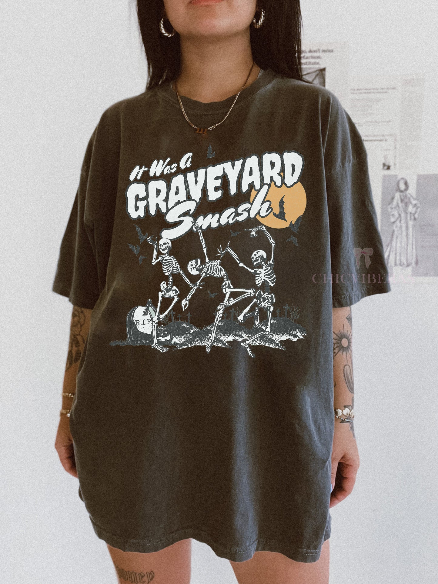 Spooky Season Graveyard Smash Tee