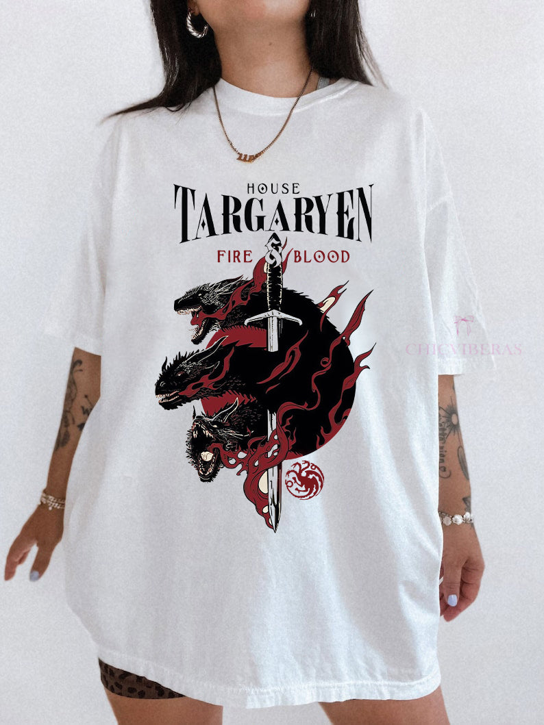 House of the Dragon House Targaryen Tee