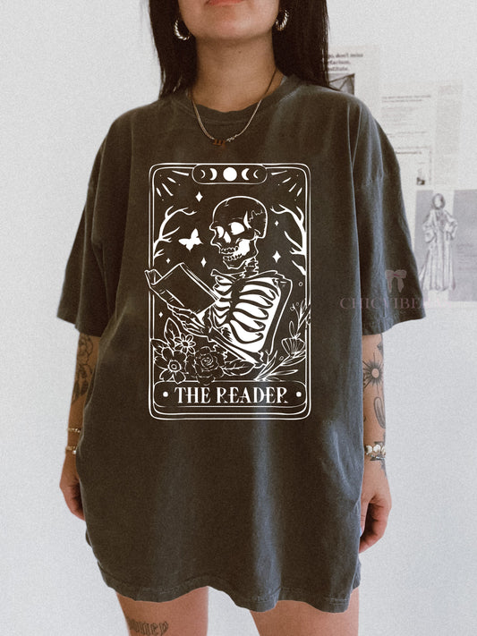 The Reader Tarot Card Tee