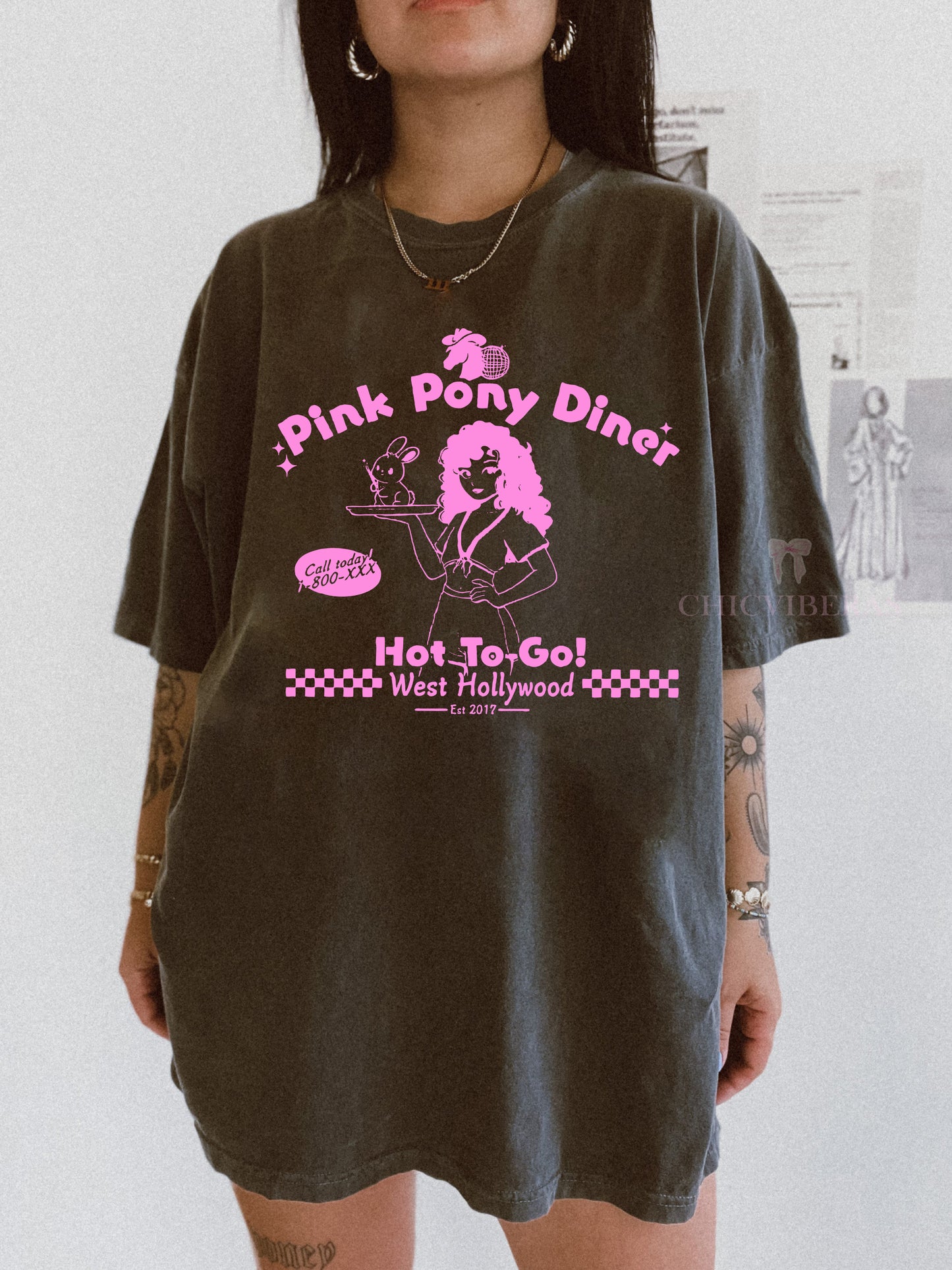 Pink Pony Diner Chappell Roan Tee