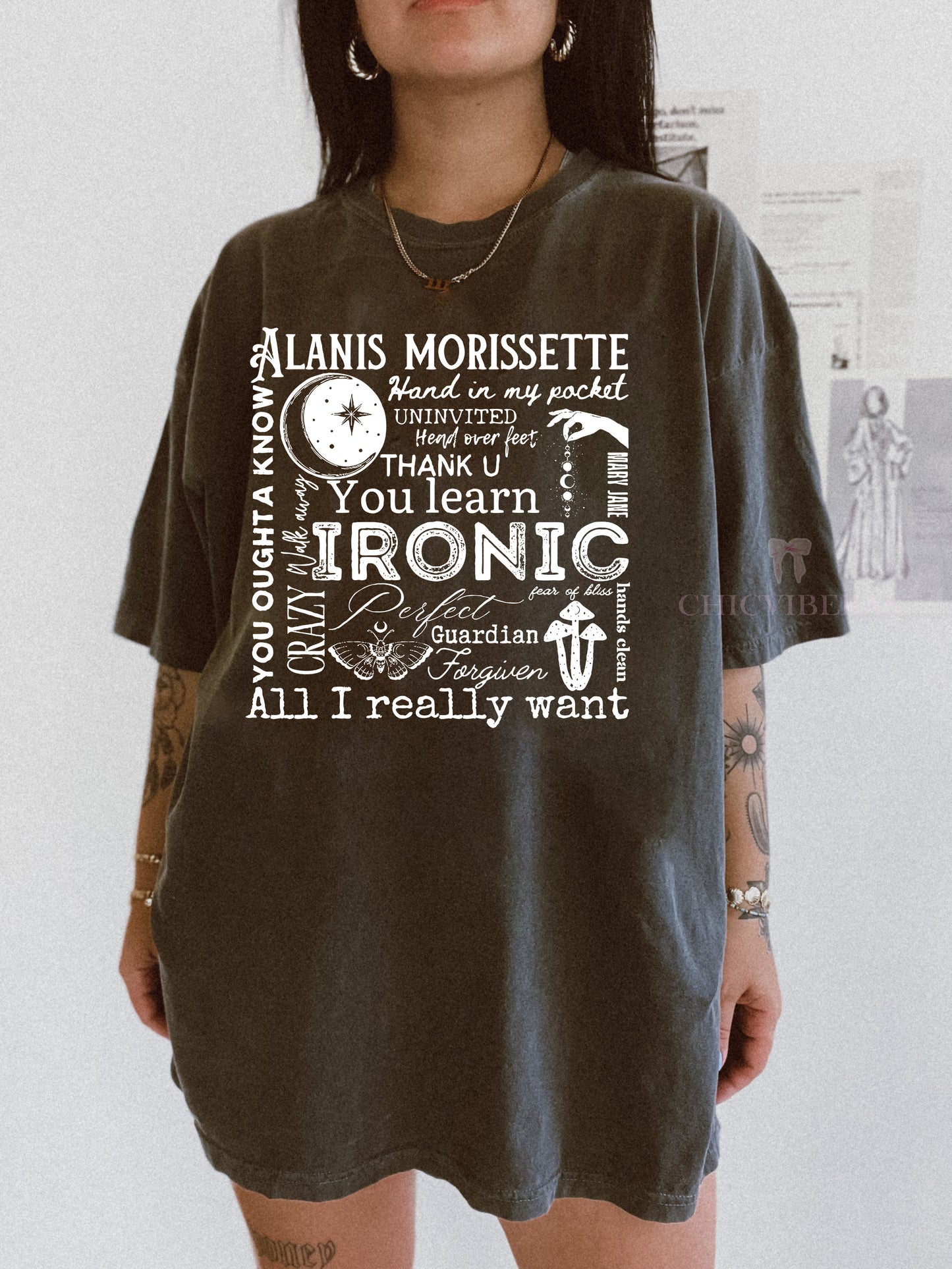 Alanis Morissette The Triple Moon Tour Tee