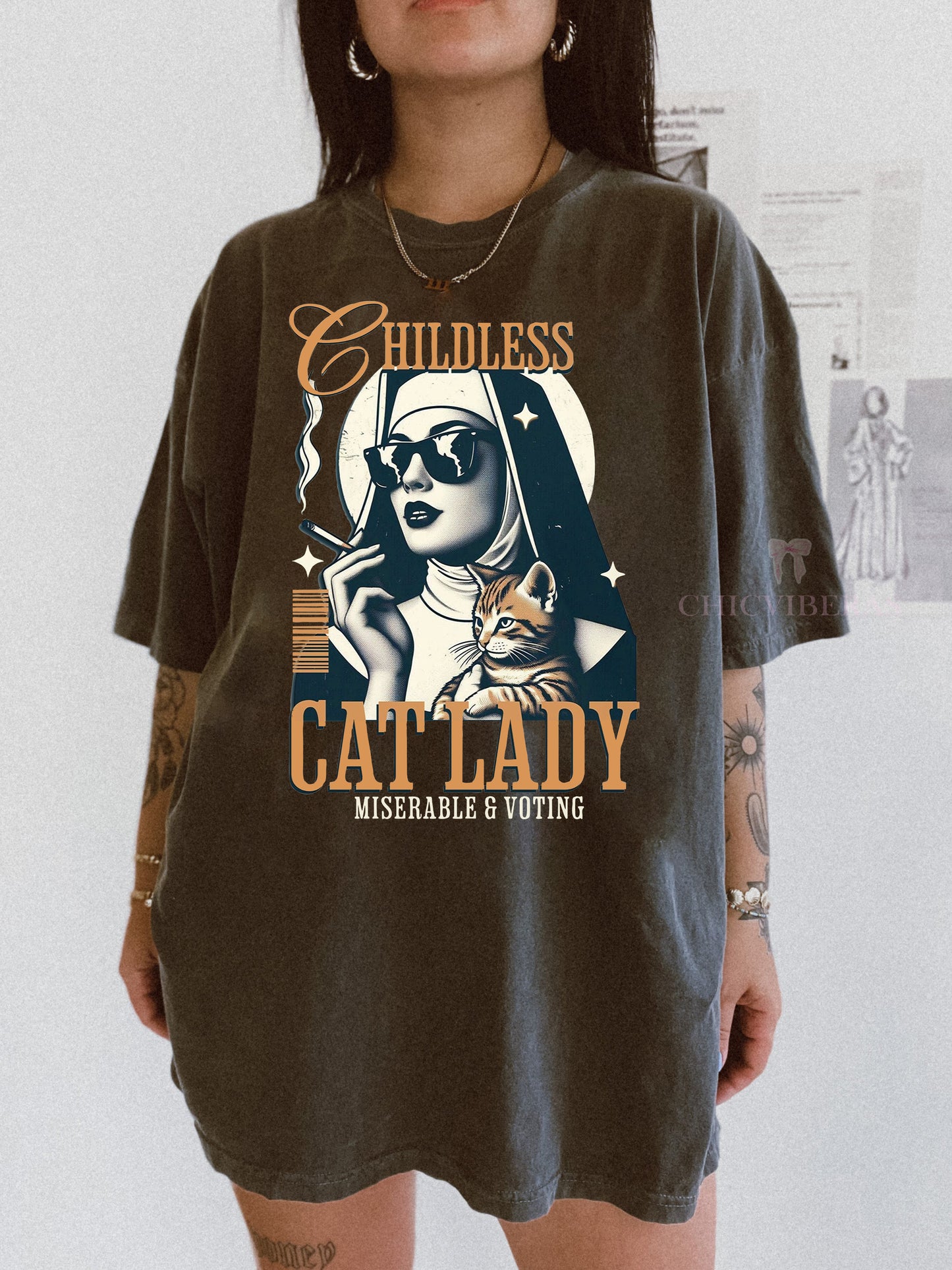 Childless Cat Lady Tee