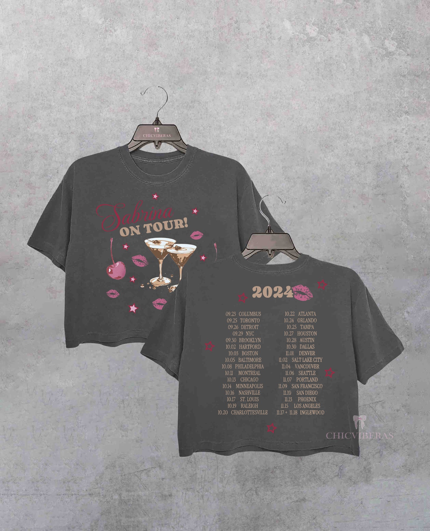 Sabrina Short n' Sweet Tour Crop Shirt