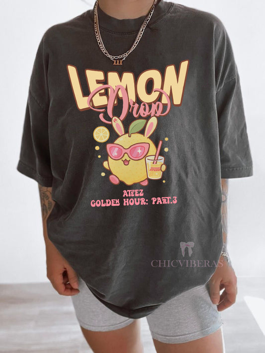 Retro Ateez Lemon Drop Tee