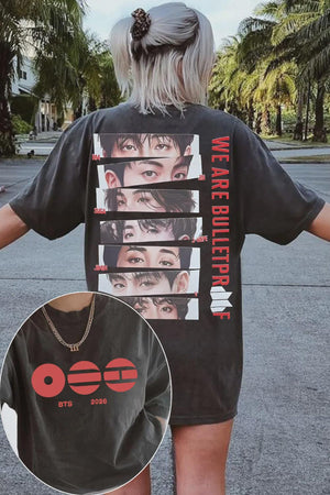 Limited BTS Kpop Tour Tee