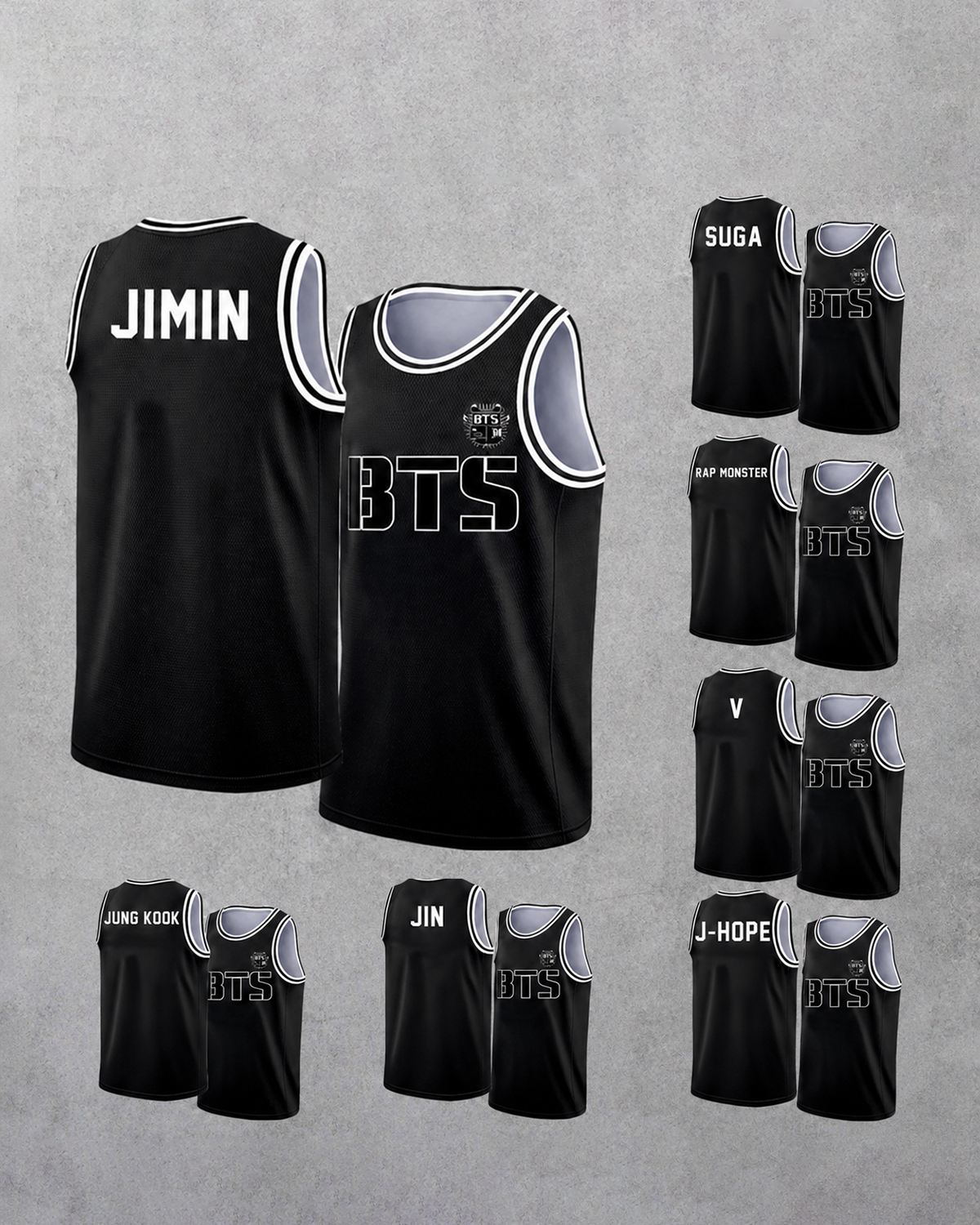 BTS Basketball Jersey