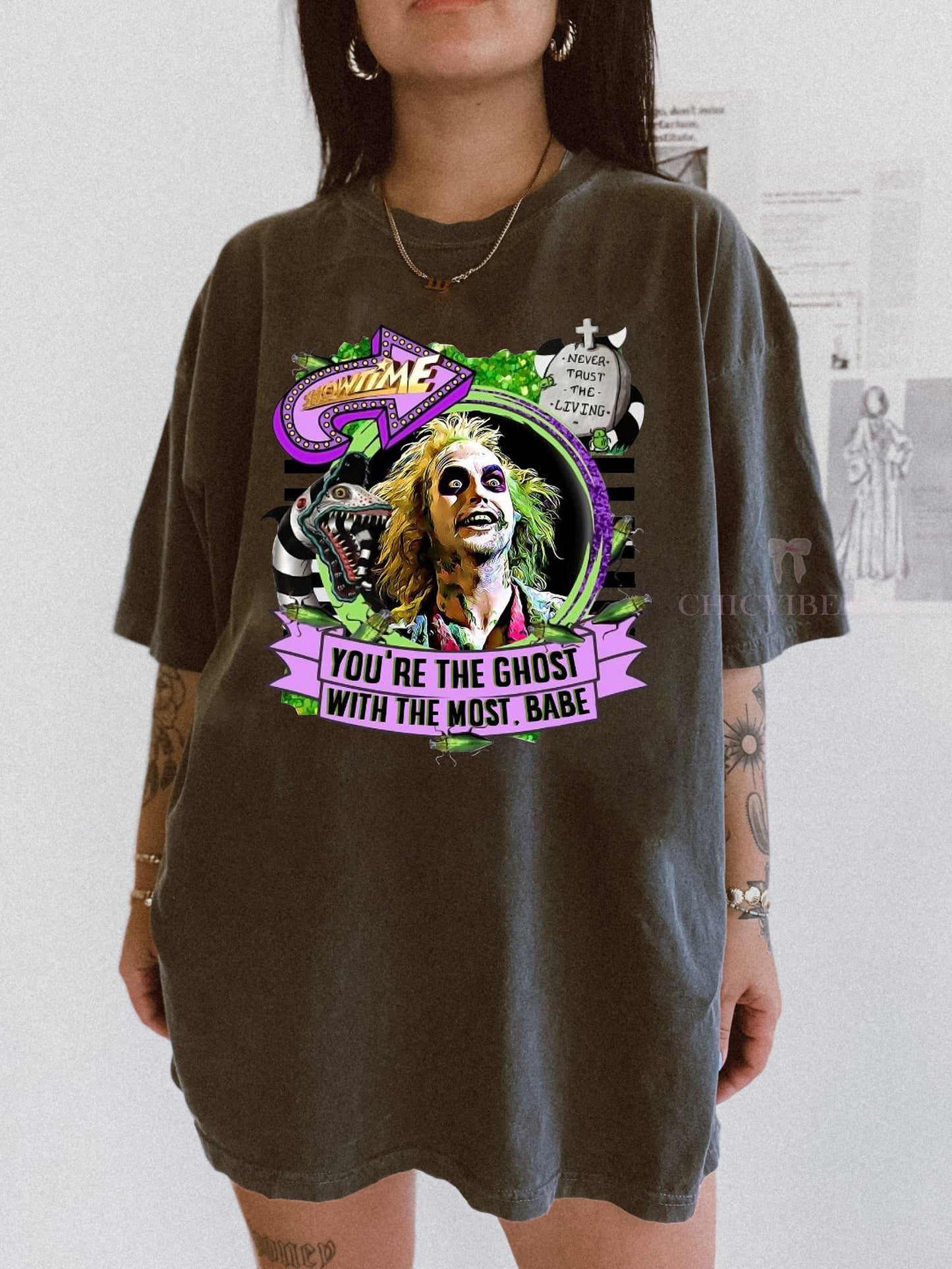 Halloween Beetlejuice Movie Tee