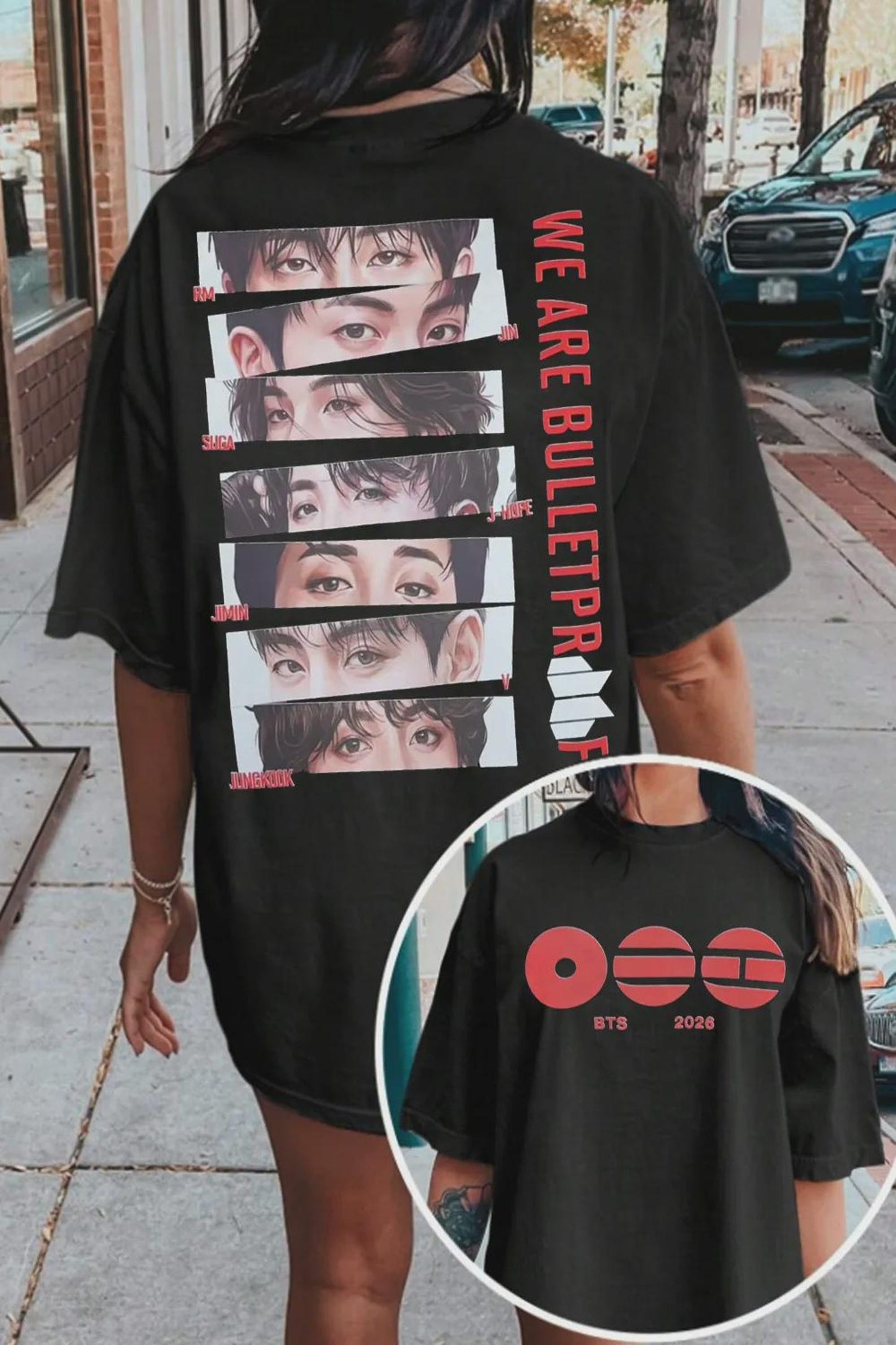 Limited BTS Kpop Tour Tee