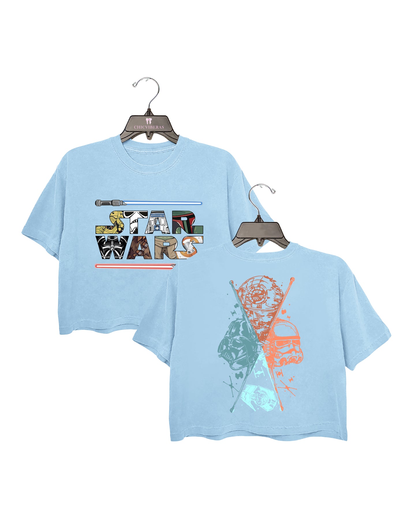 Star Wars 2 Sides Crop Shirt