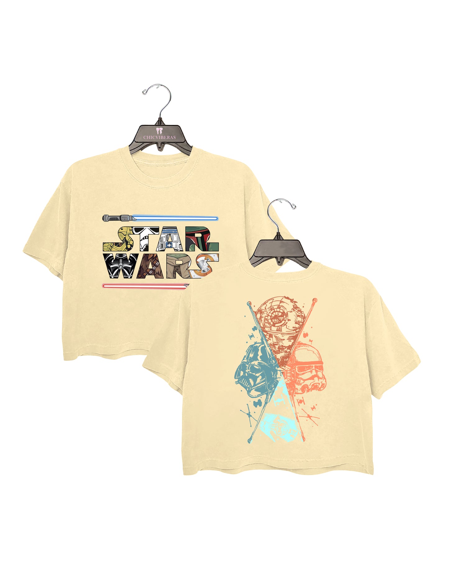 Star Wars 2 Sides Crop Shirt