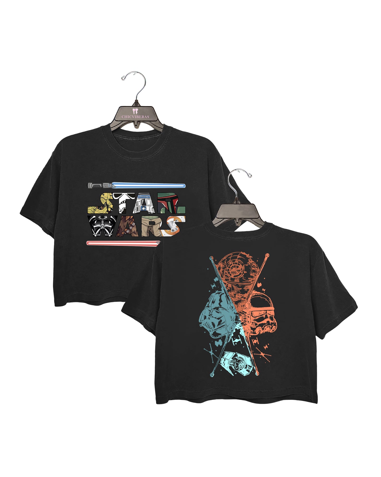 Star Wars 2 Sides Crop Shirt