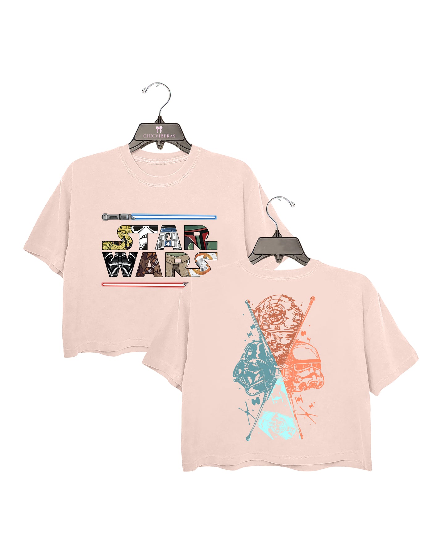 Star Wars 2 Sides Crop Shirt