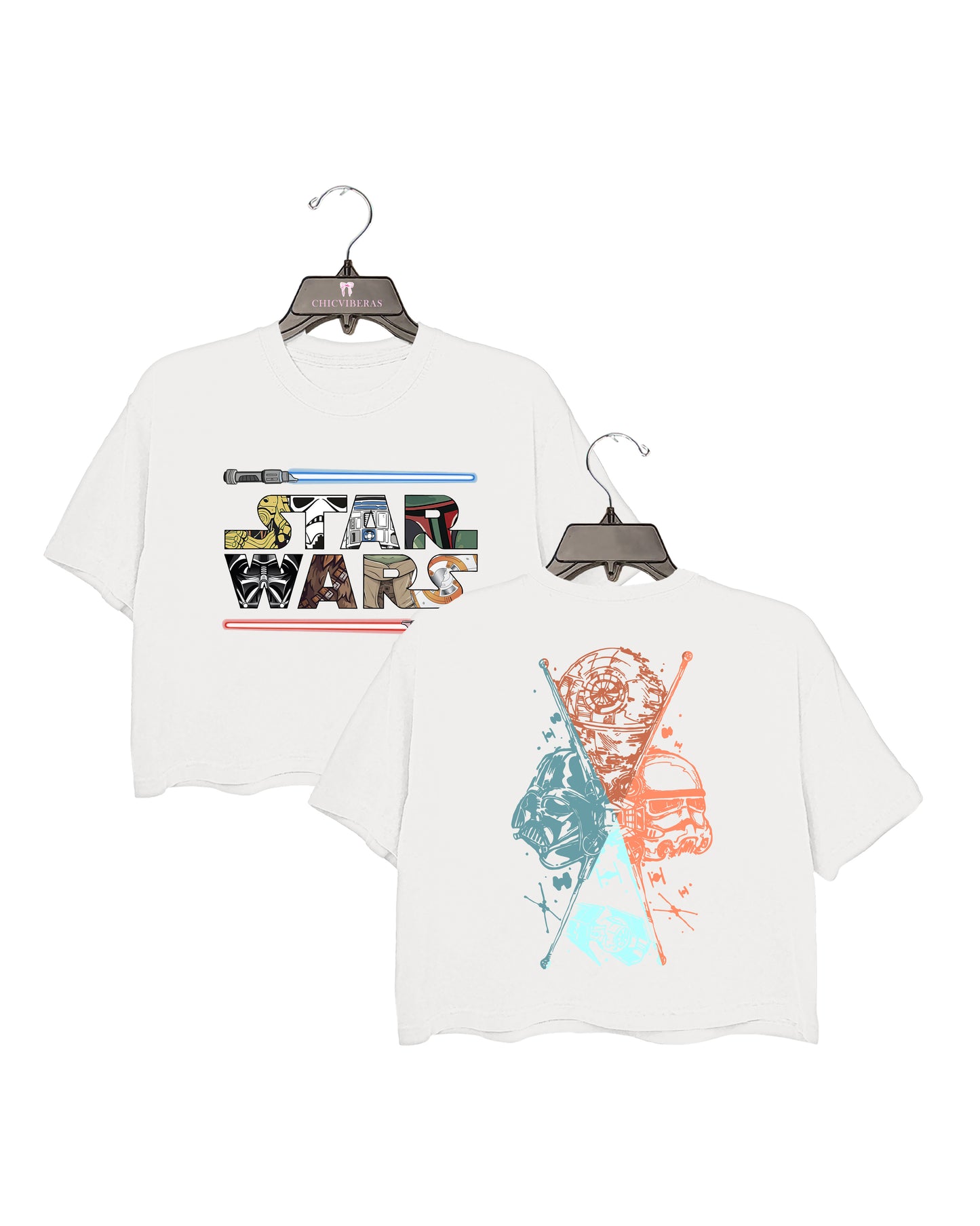 Star Wars 2 Sides Crop Shirt