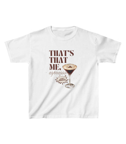 That's That Me Espresso Y2K Baby Tee