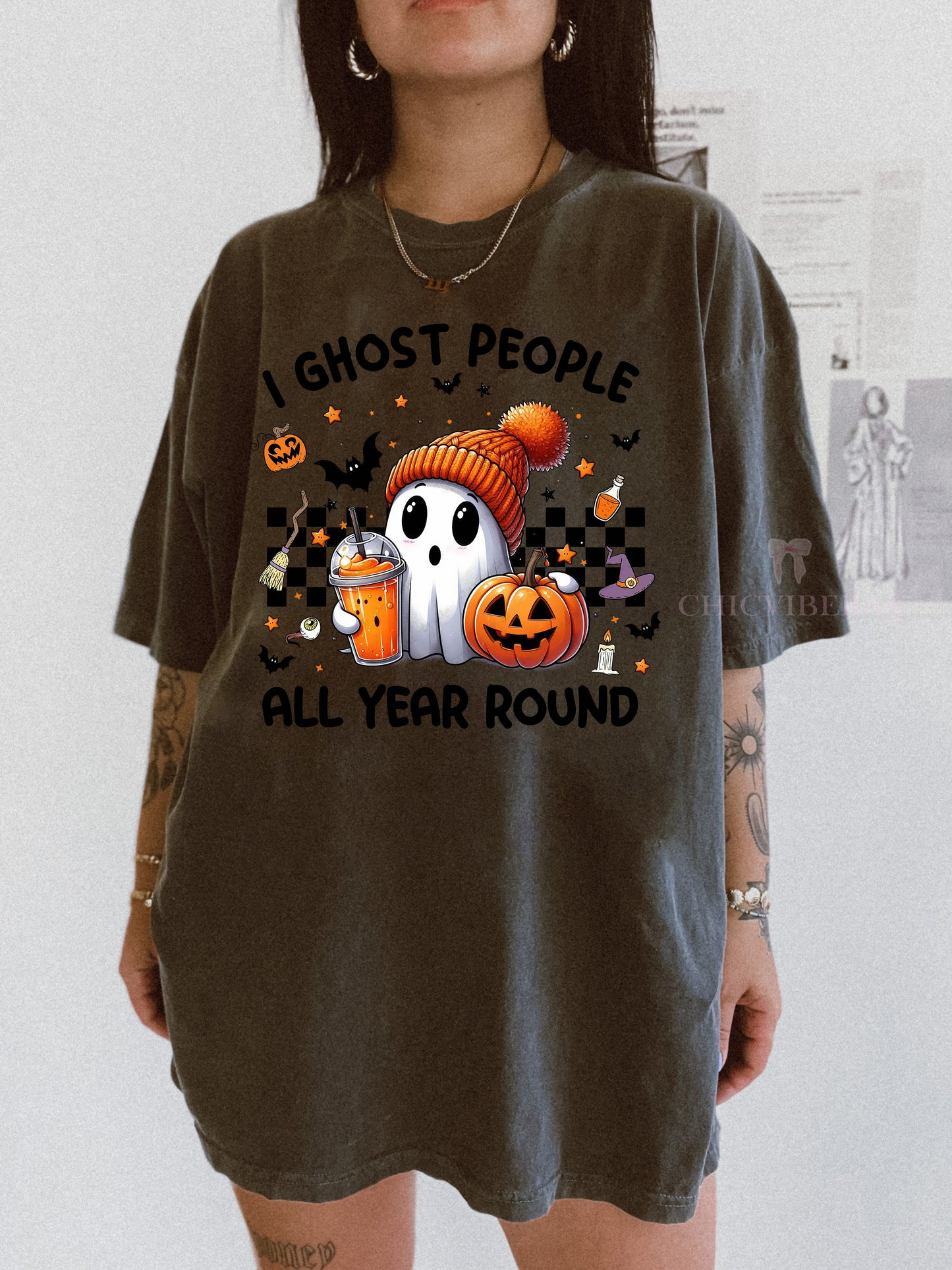 I Ghost People Halloween Tee