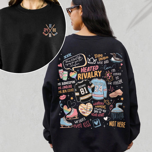Heated Rivalry Romance Crewneck