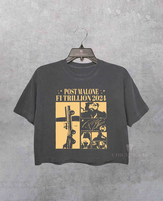 Post Malone F1 Trillion Album Crop Shirt