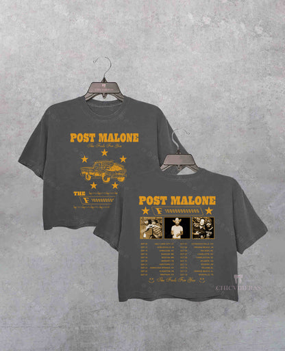 Post Malone The F-1 Trillion Album Crop Shirt