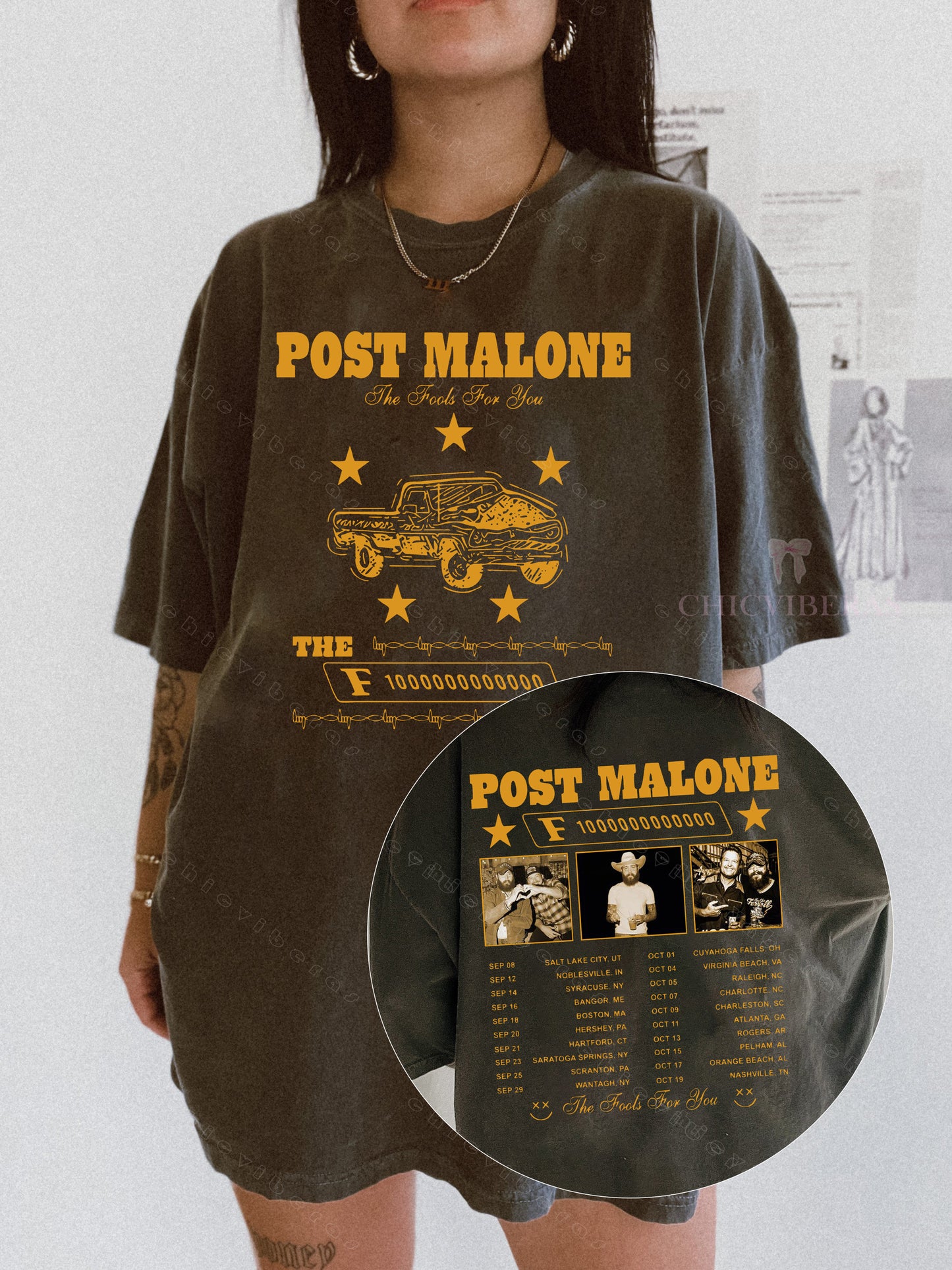 Post Malone The F-1 Trillion Album Tee