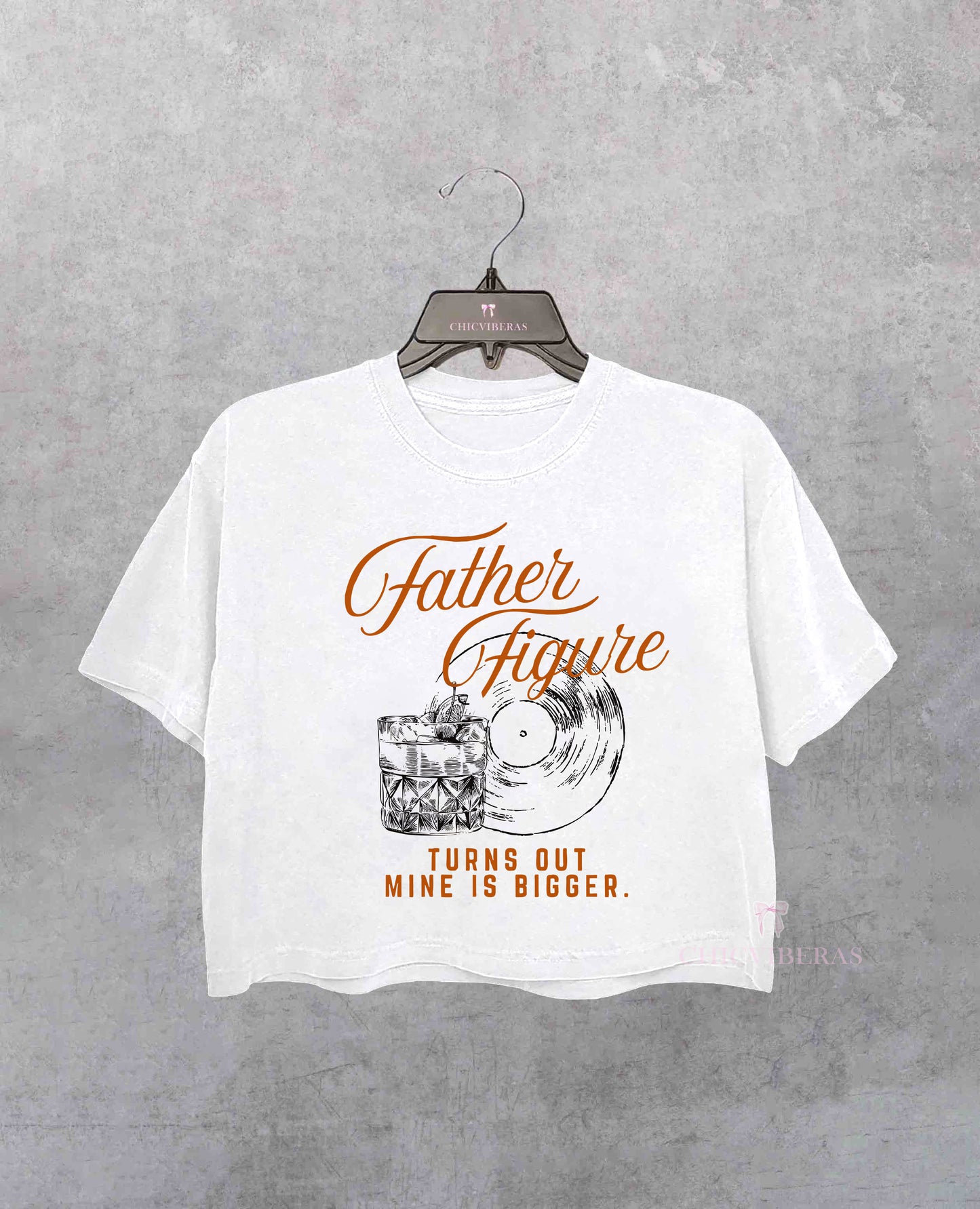 Father Figure Showgirl Era Crop Shirt / Sweatshirt