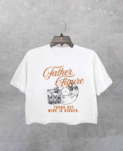 Father Figure Showgirl Era Crop Shirt / Sweatshirt