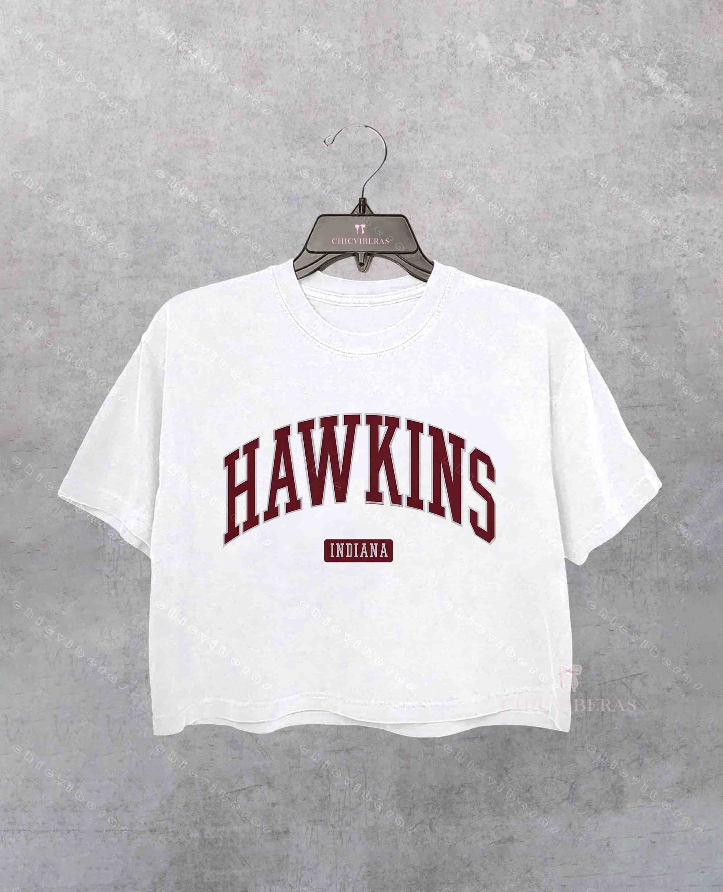 Hawkins Indiana Crop Shirt