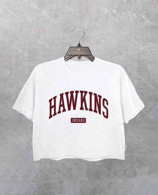 Hawkins Indiana Crop Shirt