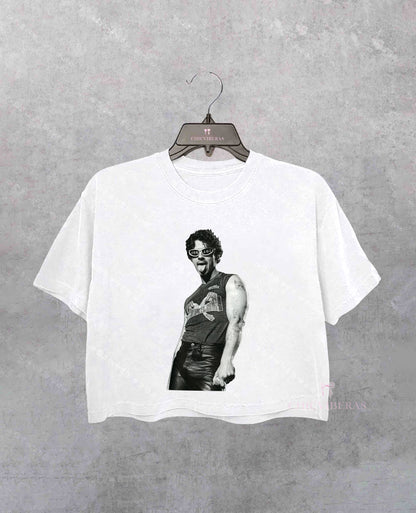 20th Anniversary Of Jonas Crop Shirt