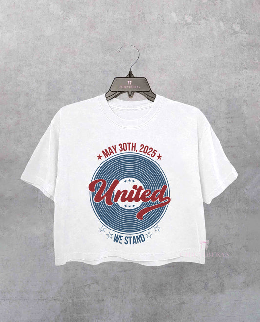 Taylor Inspired United We Stand Crop Shirt