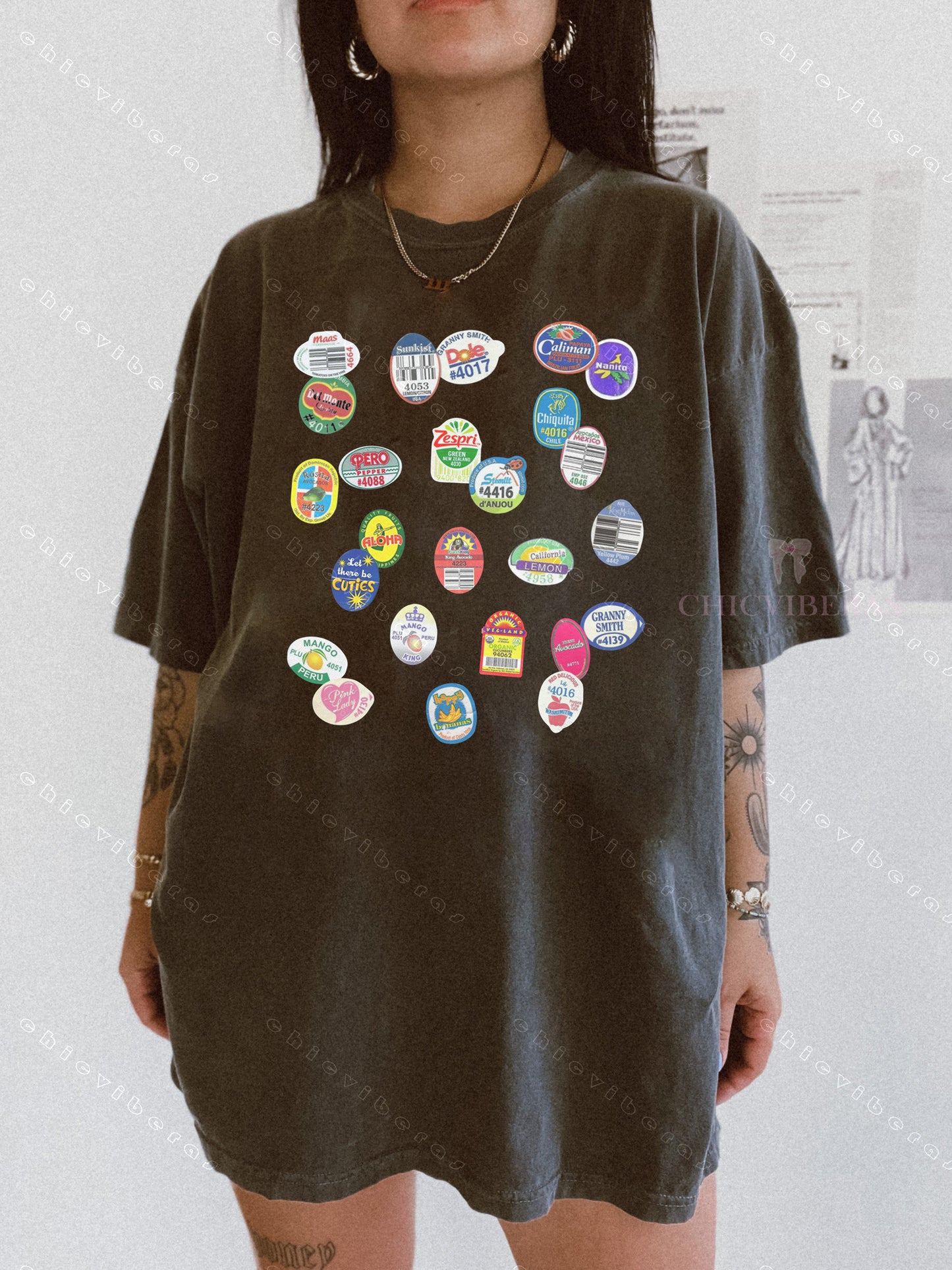 Fruit Sticker Tee