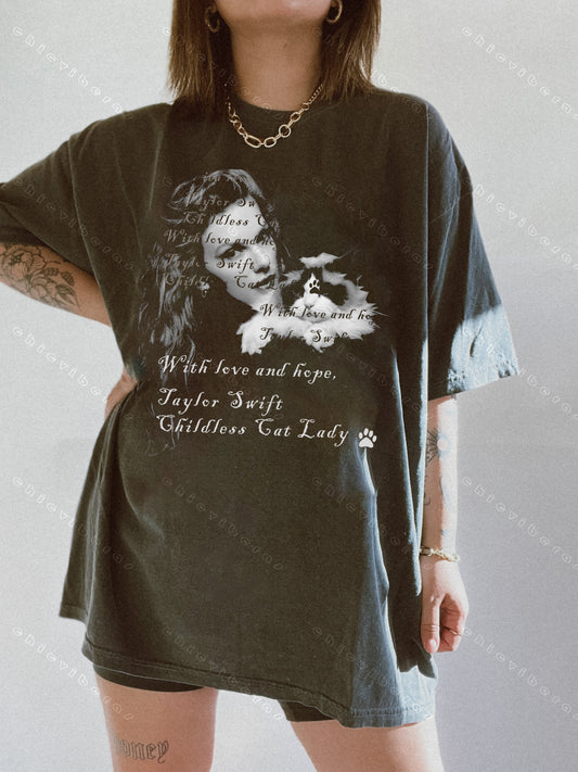 TS Childless Cat Lady Tee