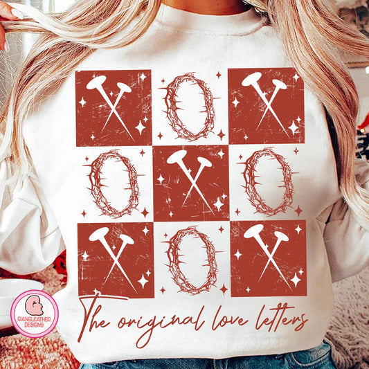 Valentine XOXO Love Letters Sweatshirt