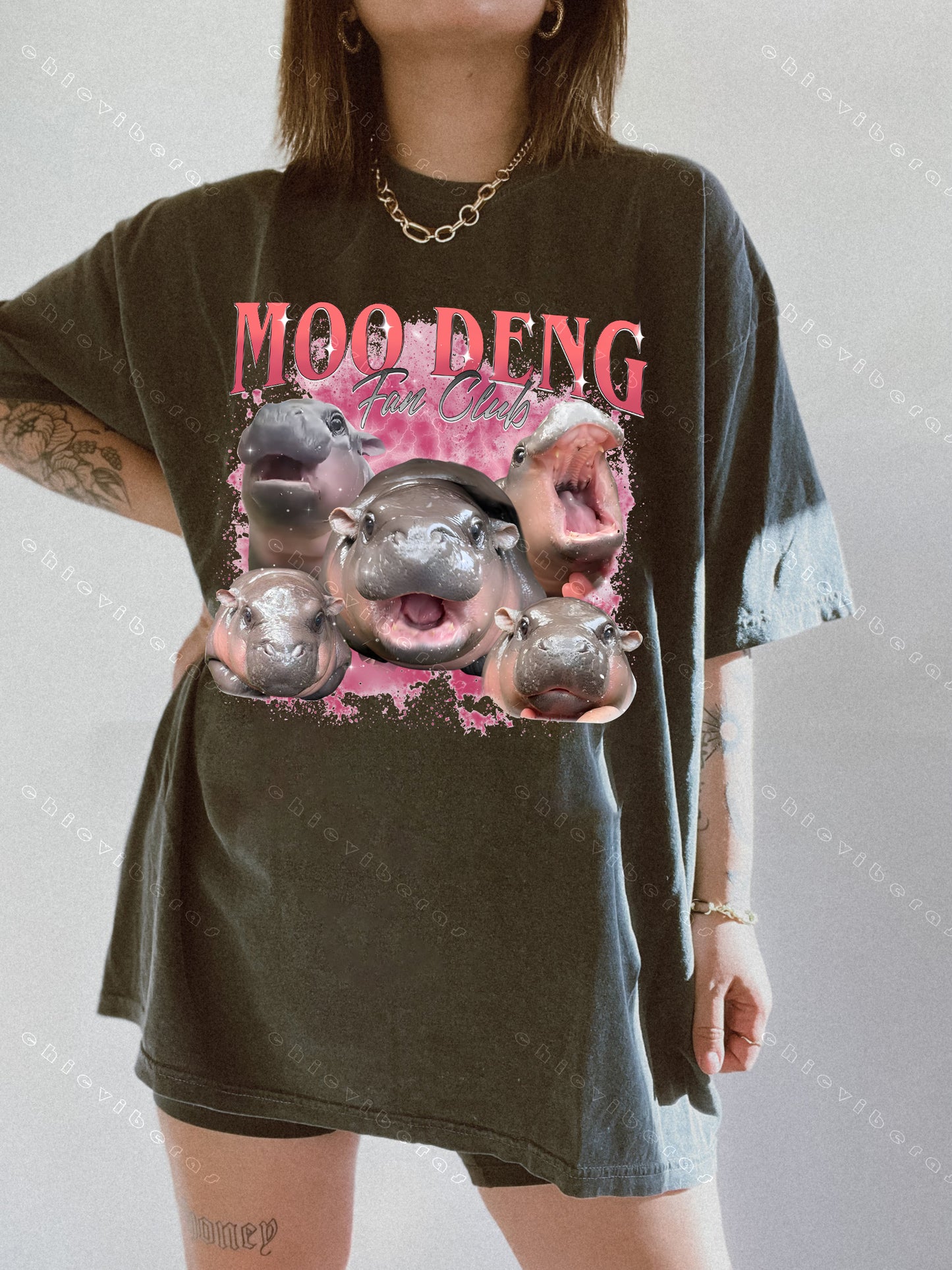 Moo Deng Fan Club Tee