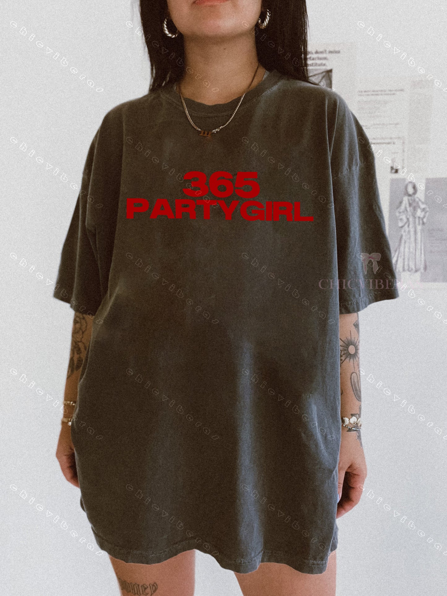 365 Party Girl  Brat Charli XCX Tee