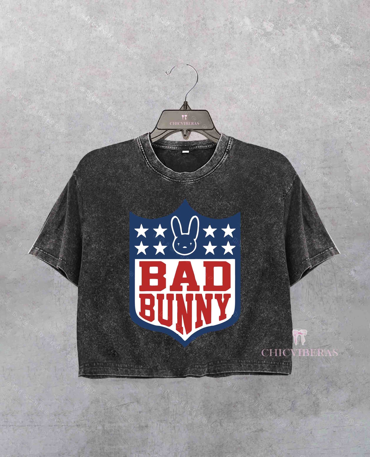 Bad Bunny Football Crop Shirt