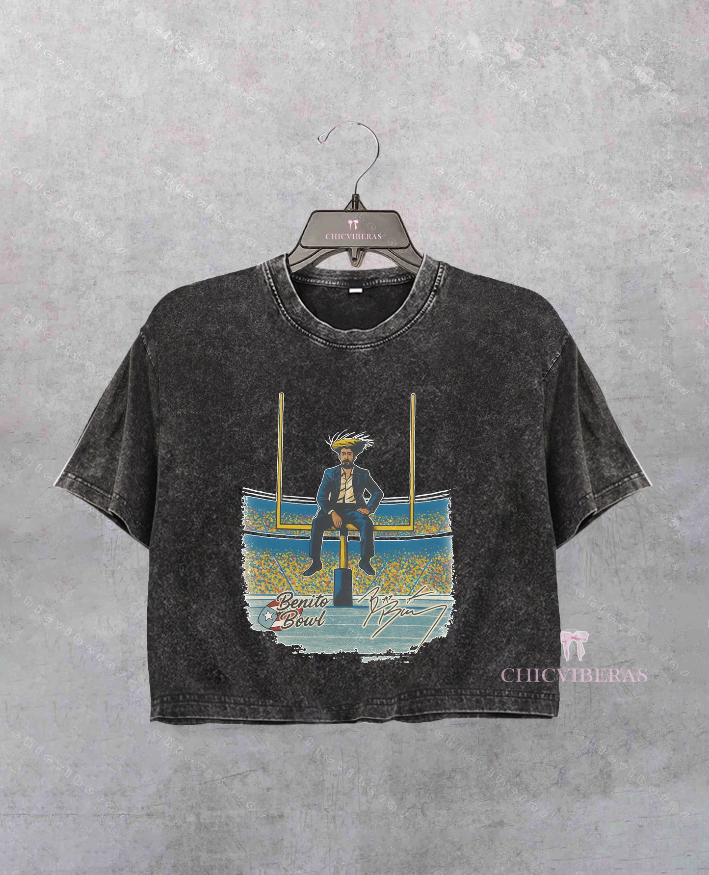 Vintage Benito Bowl LX Crop Shirt