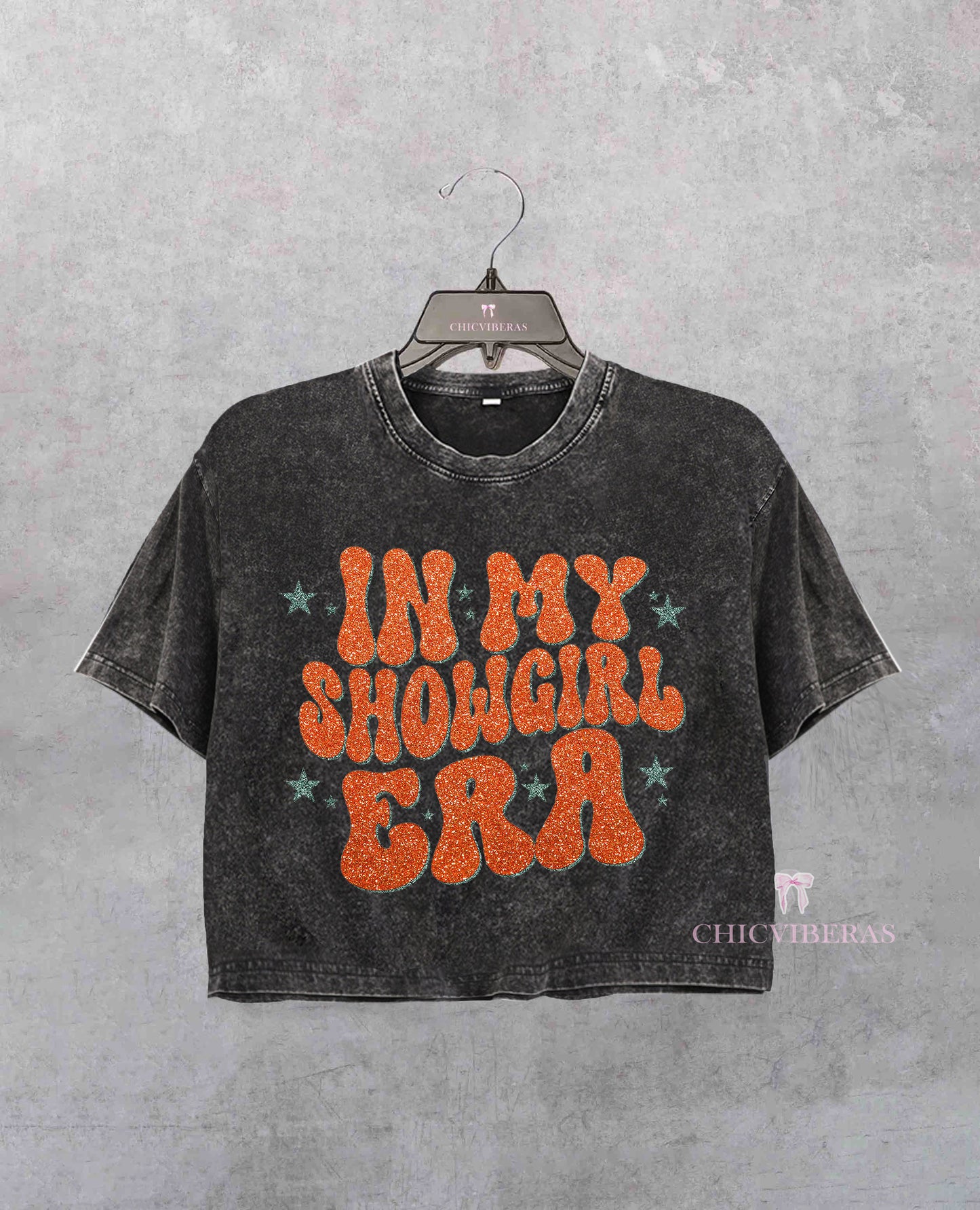 Vintage In My Showgirl Era nspired Crop Shirt