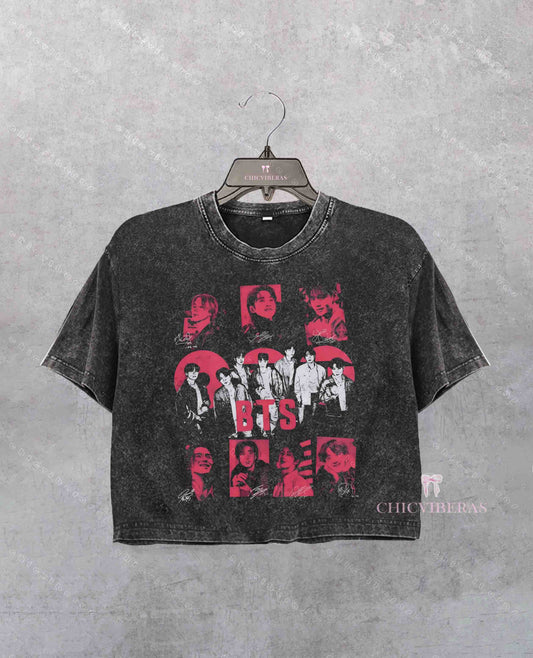 BTS Army Fan World Tour Crop Shirt