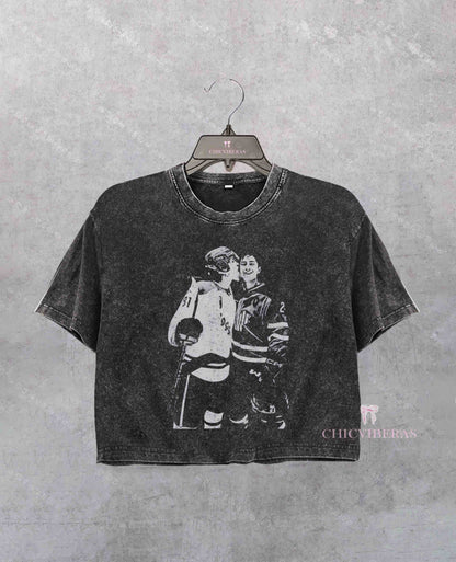 Hudson Williams Connor Storrie Crop Shirt