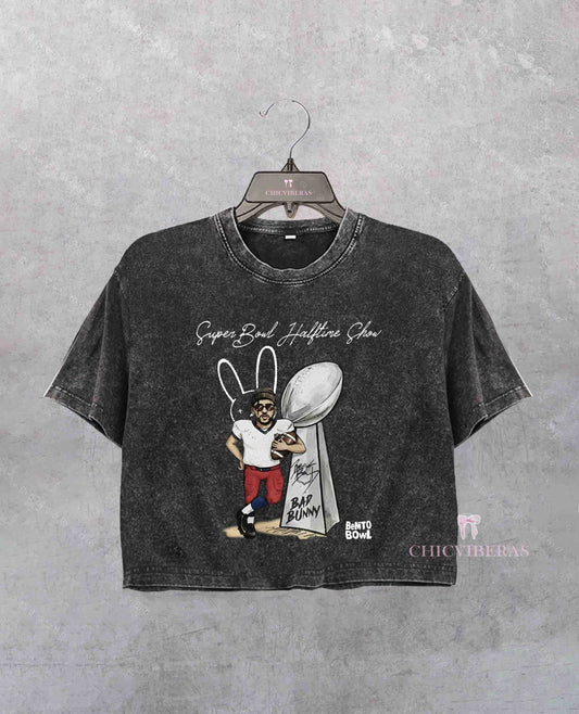 Benito Bowl Football Crop Shirt