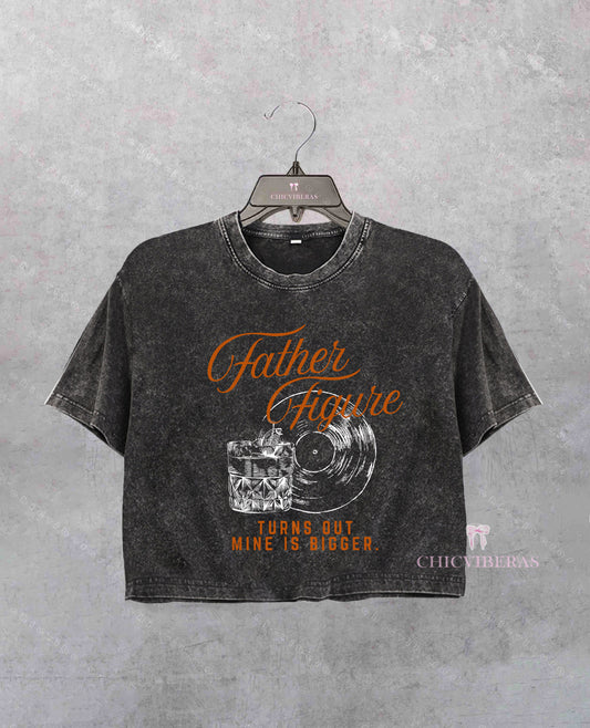 Father Figure Showgirl Era Crop Shirt / Sweatshirt