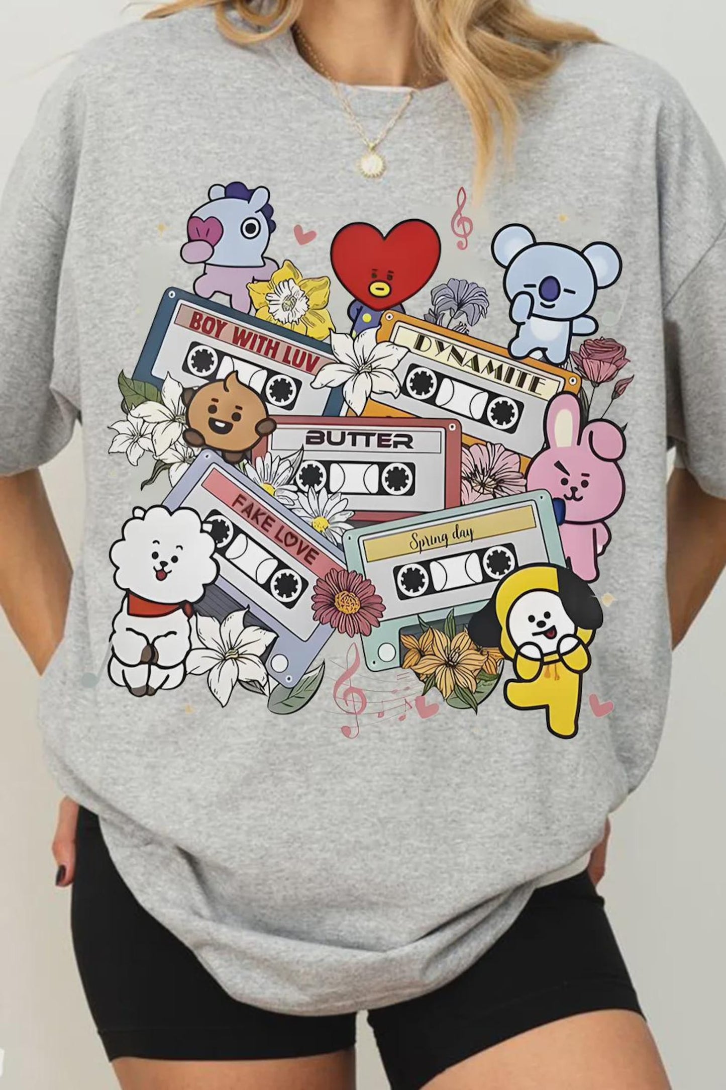 BTS Cassette Tape Tee