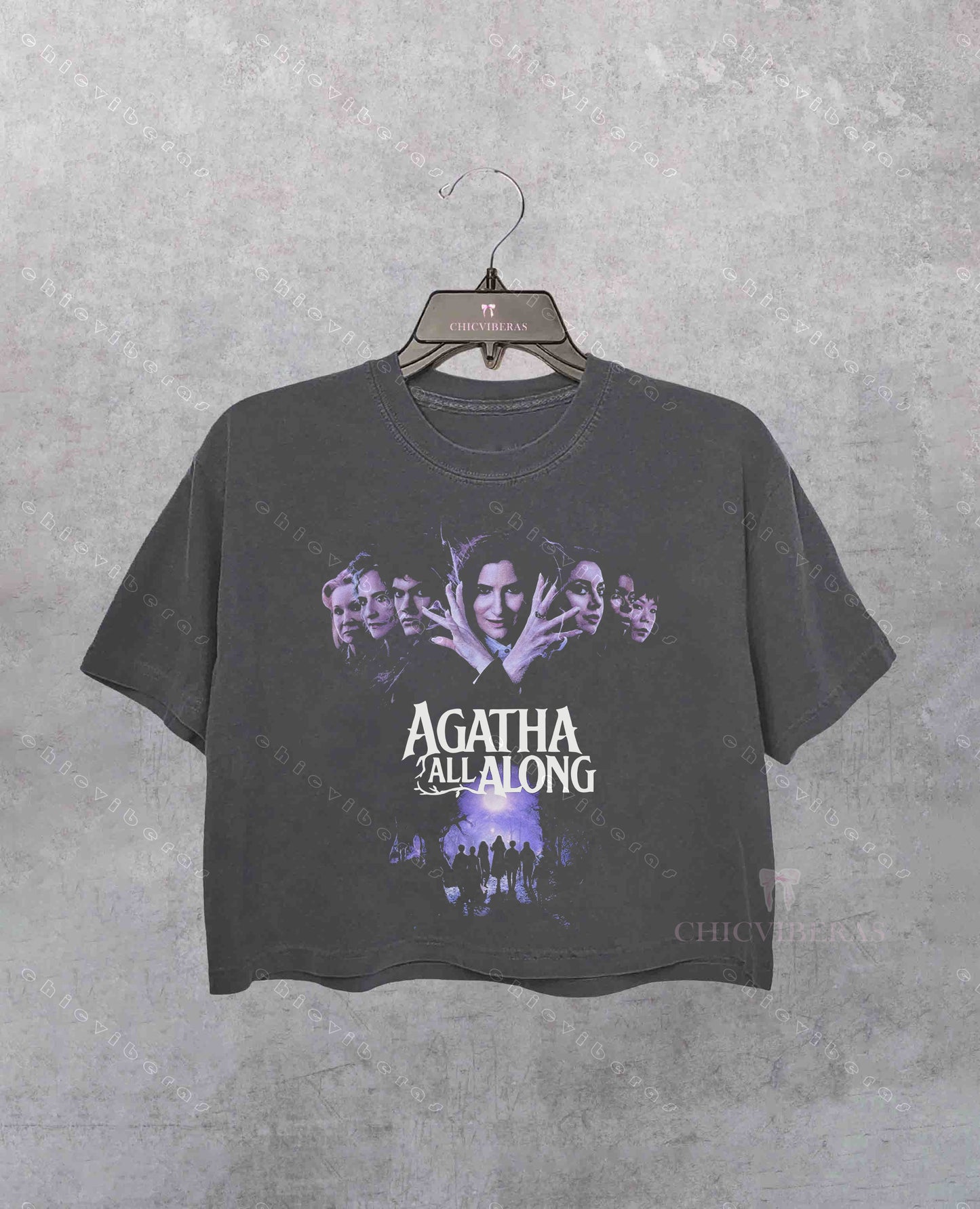 Agatha All Along Crop Shirt