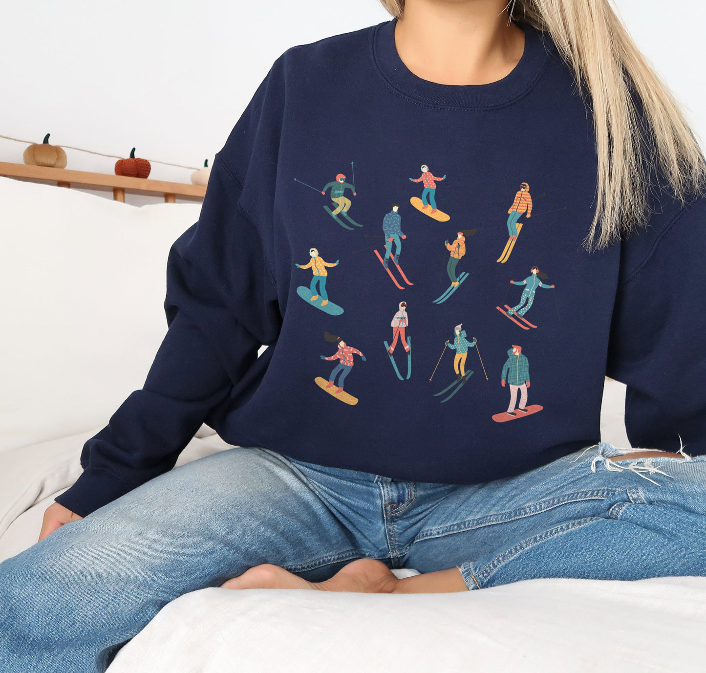 Skiing Après Ski Sweatshirt