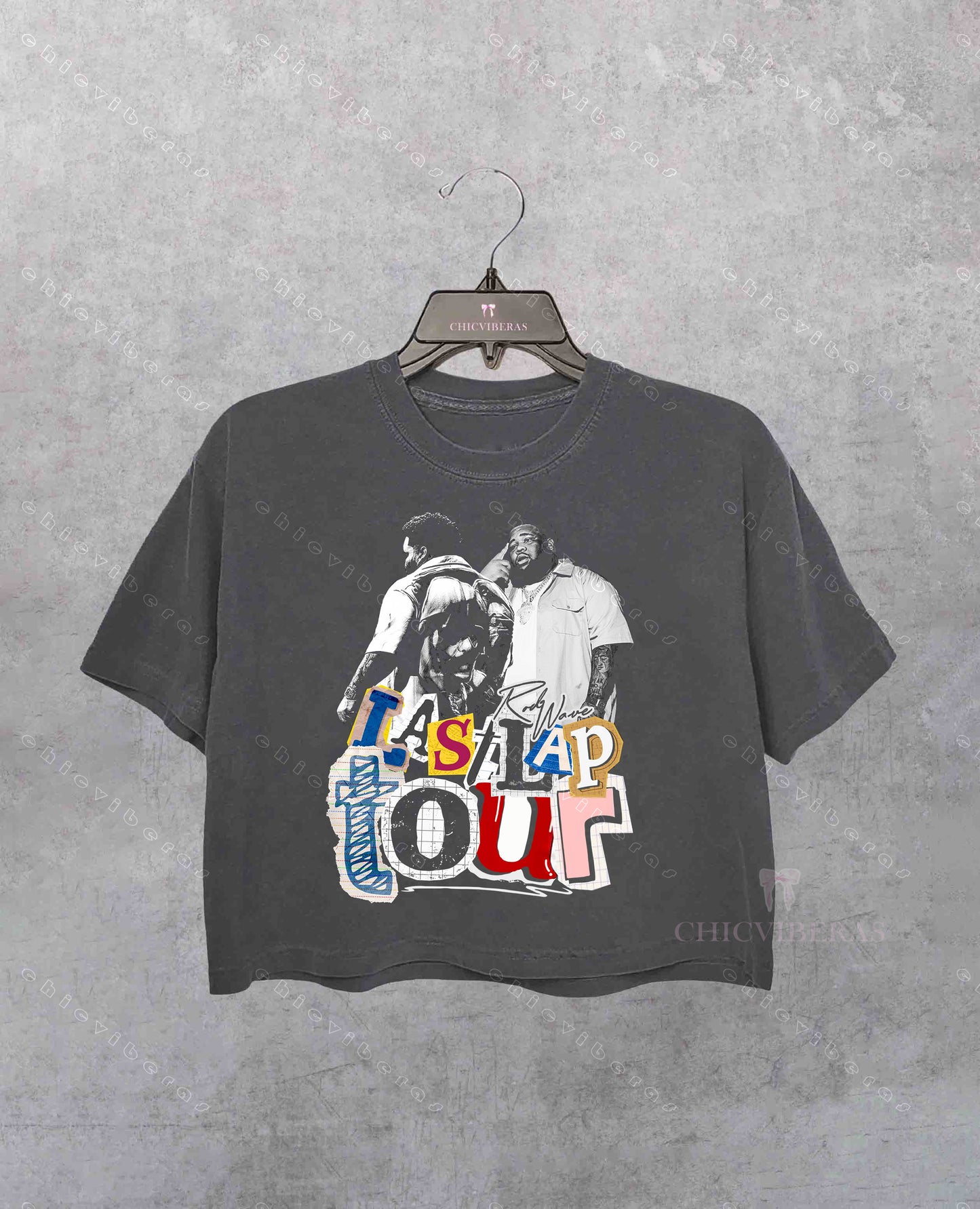 Rod Wave Last Lap Tour 2024 Crop Shirt