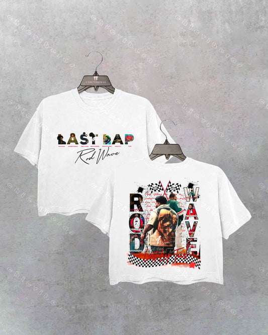 Rod Wave Last Lap Tour Crop Shirt