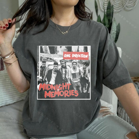 1D One Direction Midnight Memories Tee