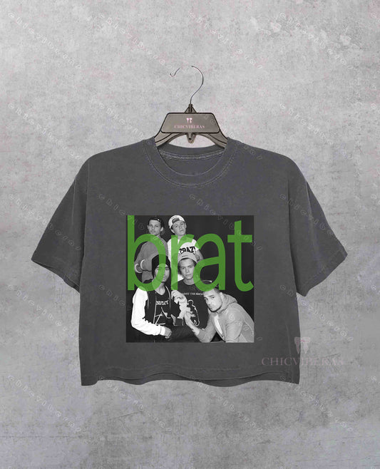 One Direction 1D Brat Boy Niall Crop Shirt